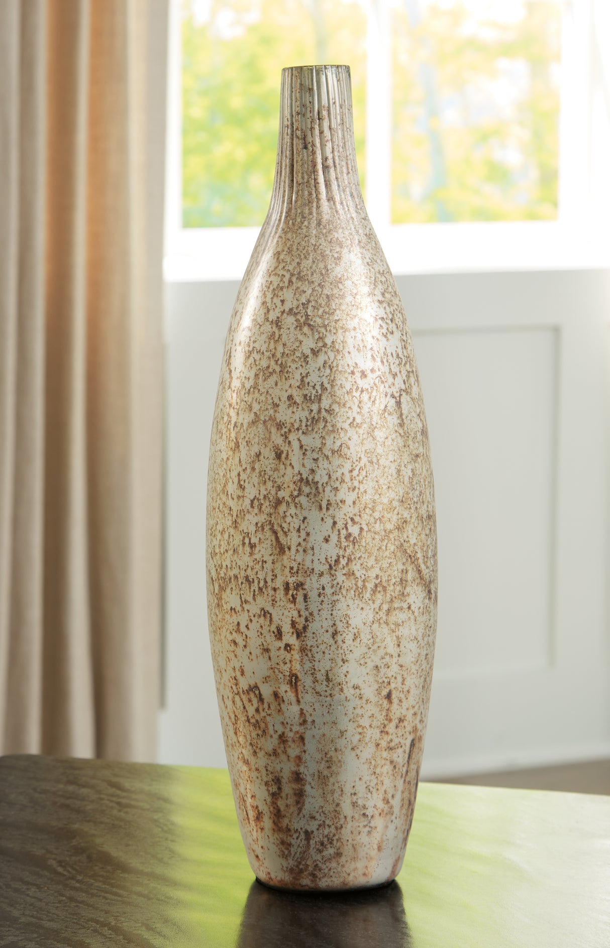 Plawite Antique Silver Finish Vase from Ashley - Luna Furniture