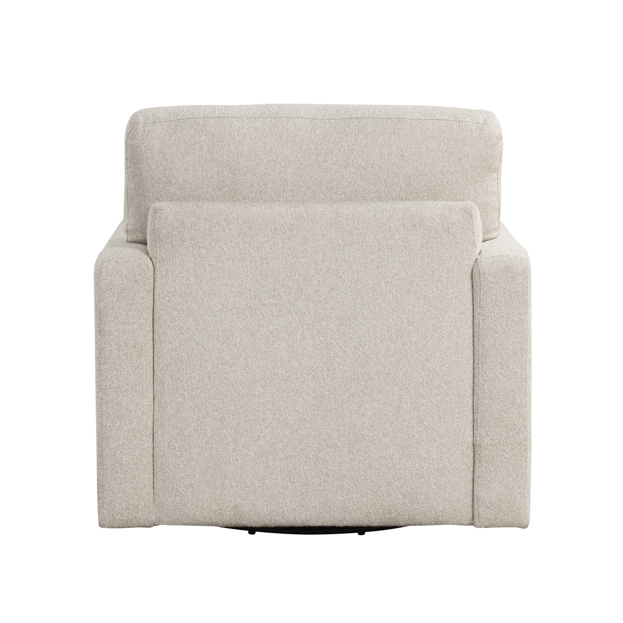 Pompano Beige Boucle Swivel Chair from Homelegance - Luna Furniture