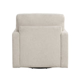 Pompano Beige Boucle Swivel Chair from Homelegance - Luna Furniture