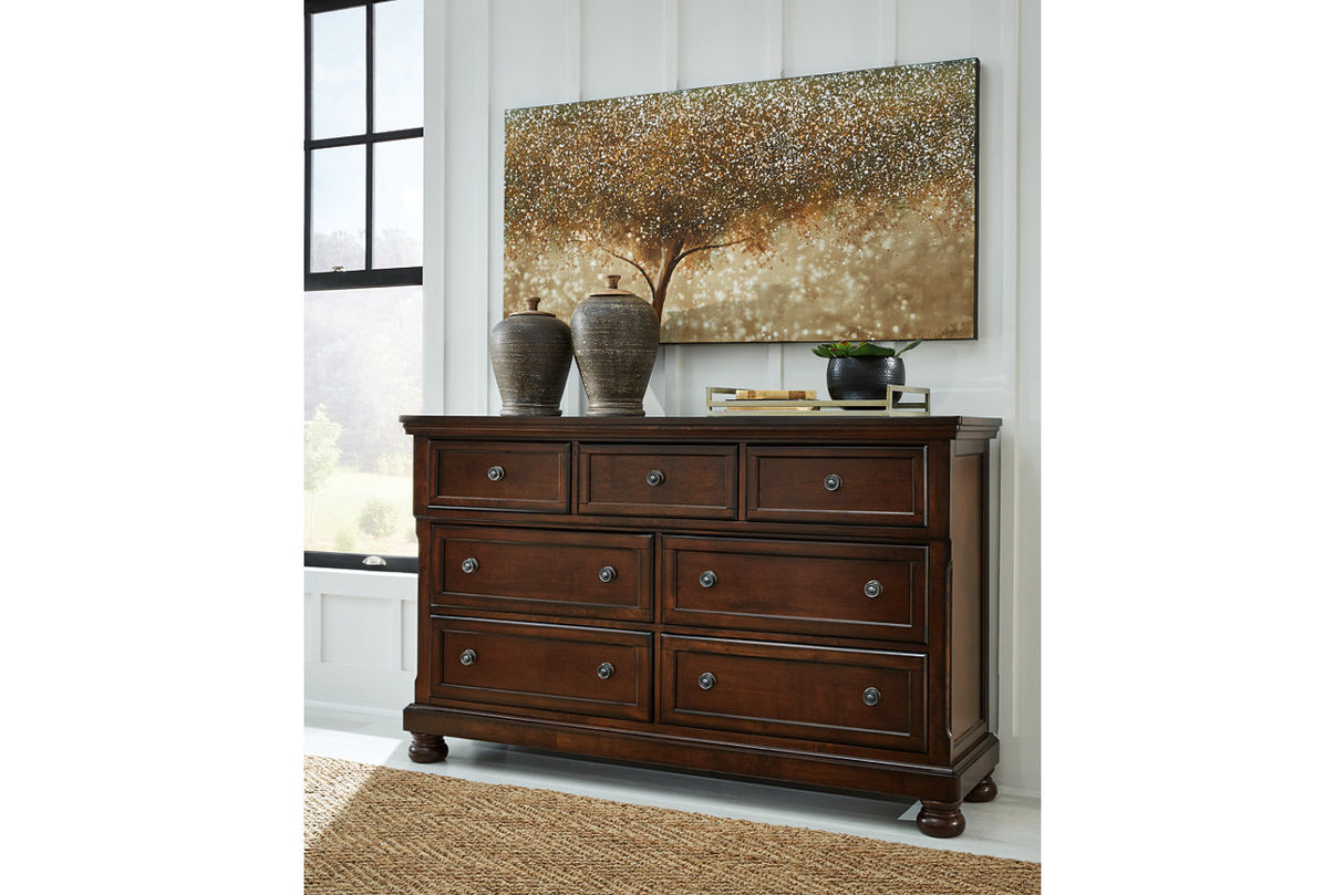 Porter Rustic Brown Dresser from Ashley - Luna Furniture