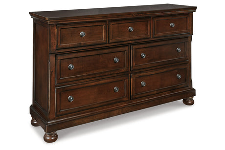 Porter Rustic Brown Dresser from Ashley - Luna Furniture