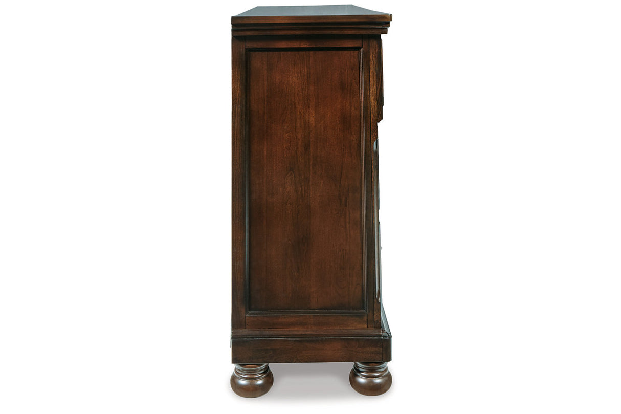 porter rustic brown dresser Porter Rustic Brown Dresser