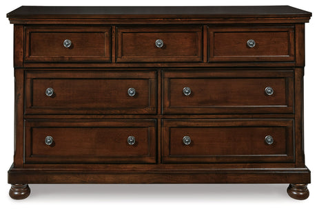 Porter Rustic Brown Dresser from Ashley - Luna Furniture
