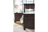 Porter Rustic Brown Nightstand from Ashley - Luna Furniture