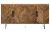 Prattville Brown Accent Cabinet from Ashley Furniture - Luna Furniture