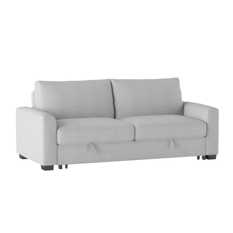 Price Gray Convertible Studio Sofa with Pull-out Bed from Homelegance - Luna Furniture