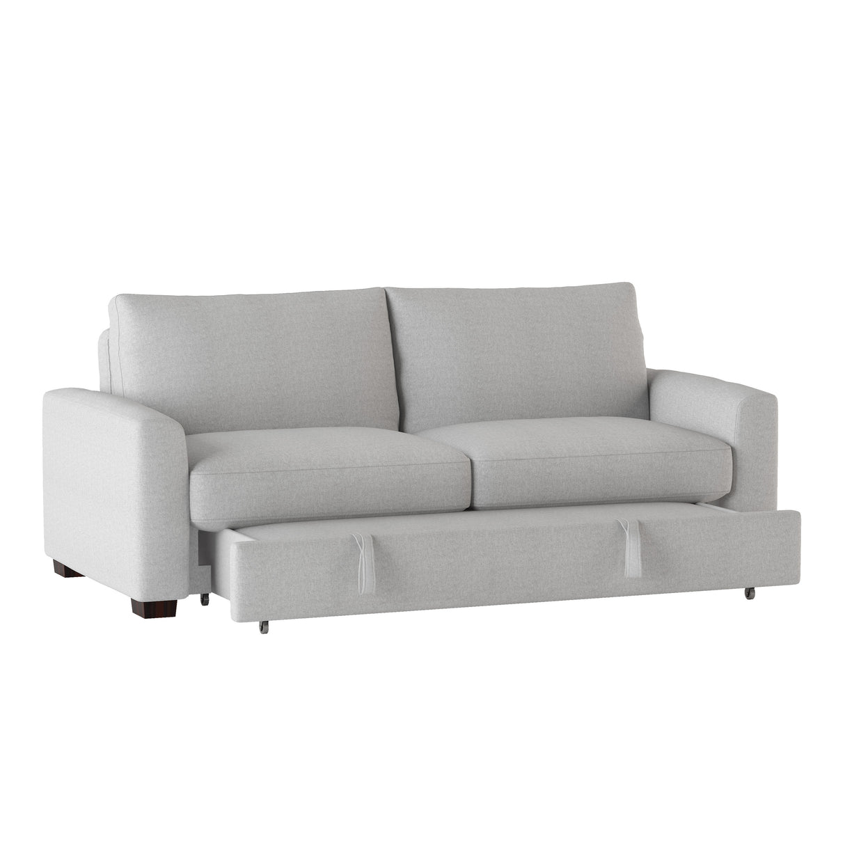 Price Gray Convertible Studio Sofa with Pull-out Bed from Homelegance - Luna Furniture