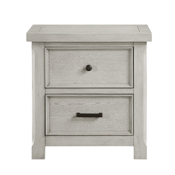 Providence Light Gray Nightstand