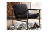 Puckman Black Accent Chair from Ashley - Luna Furniture