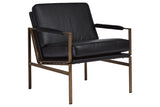 Puckman Black Accent Chair from Ashley - Luna Furniture