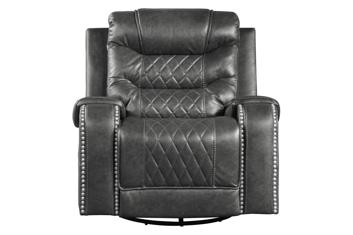 Putnam Gray Reclining Living Room Set from Homelegance - Luna Furniture