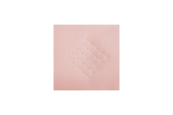 Lexann Pink/White/Gray Full Comforter Set
