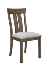 Quincy Grayish Brown Dining Chair, Set of 2 from Crown Mark - Luna Furniture