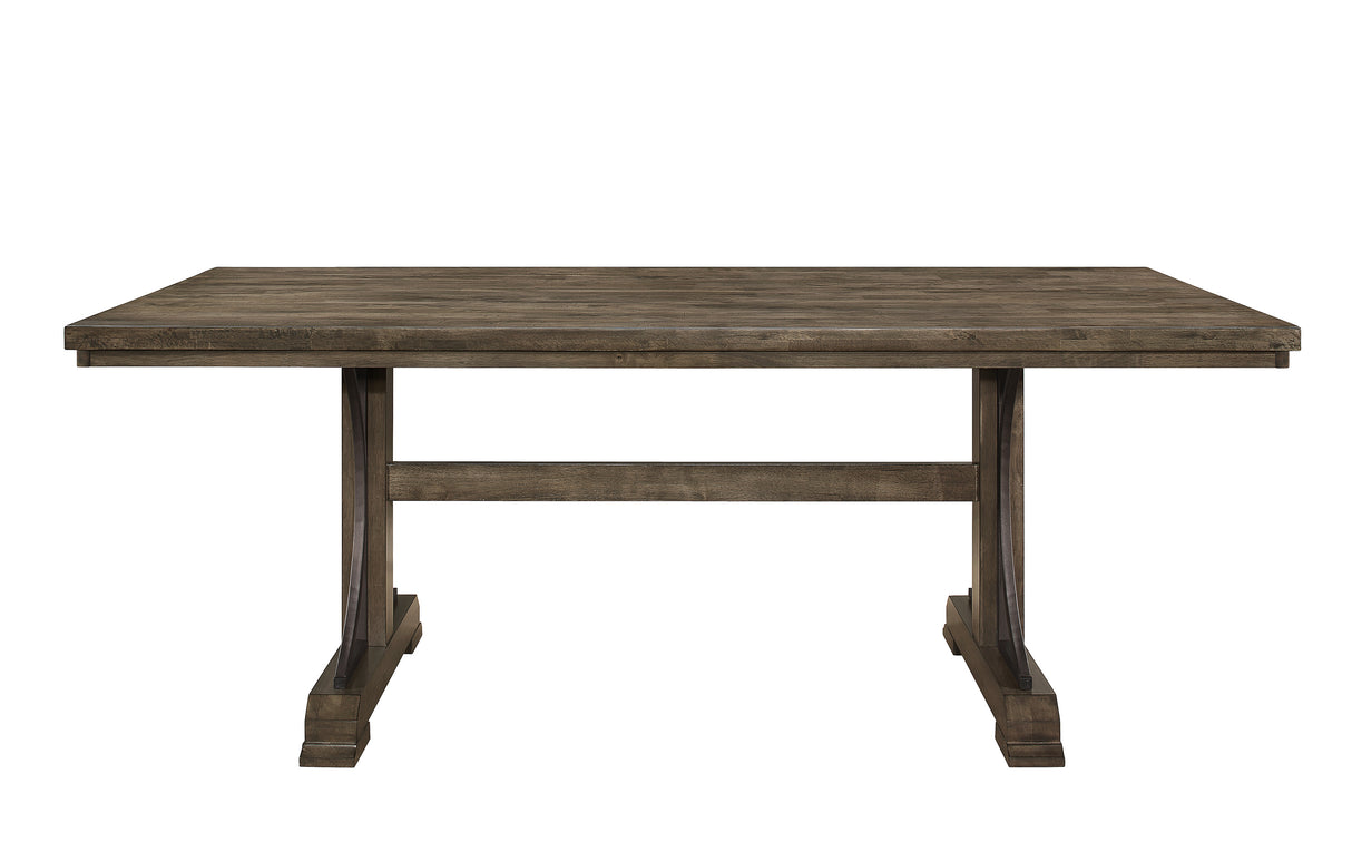 Quincy Grayish Brown Dining Table from Crown Mark - Luna Furniture