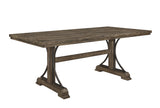 Quincy Grayish Brown Dining Table from Crown Mark - Luna Furniture
