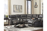 Roskos Black/Cream/Gray 8' x 10' Rug -  - Luna Furniture