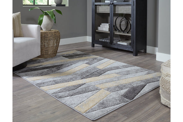 Wittson Beige/Gray Large Rug