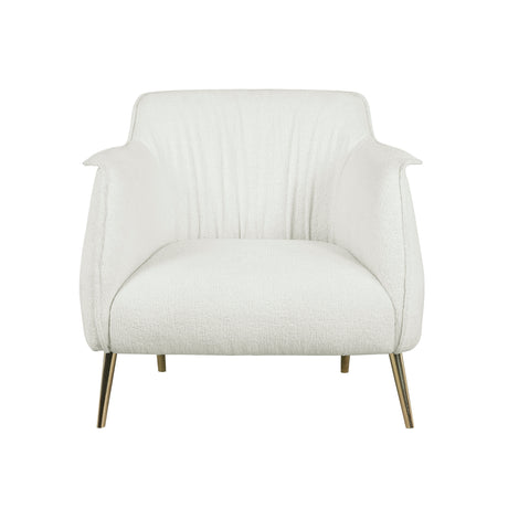Rachael White Accent Chair from Homelegance - Luna Furniture