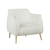 Rachael White Accent Chair from Homelegance - Luna Furniture