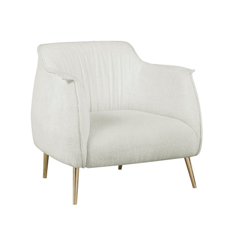 Rachael White Accent Chair from Homelegance - Luna Furniture