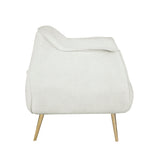 Rachael White Accent Chair from Homelegance - Luna Furniture
