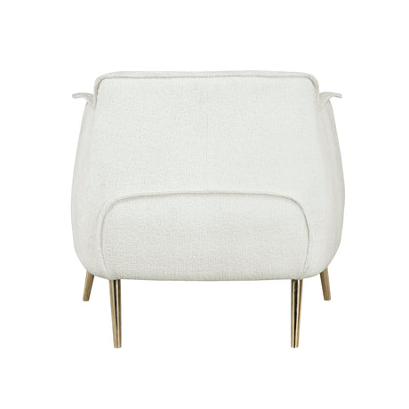 Rachael White Accent Chair from Homelegance - Luna Furniture