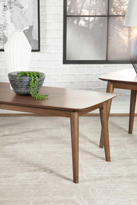 Radley Natural Walnut 3-Piece Occasional Set from Coaster - Luna Furniture