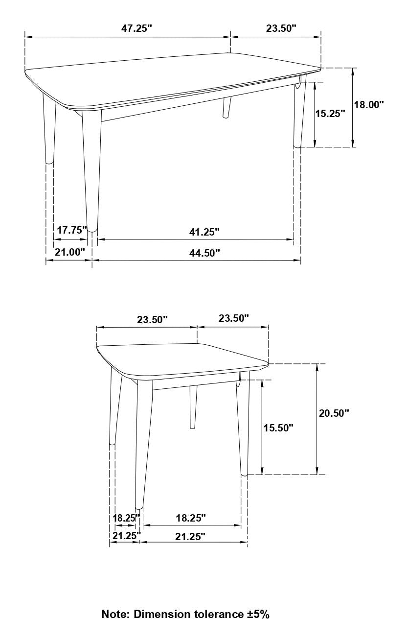Radley Natural Walnut 3-Piece Occasional Set from Coaster - Luna Furniture