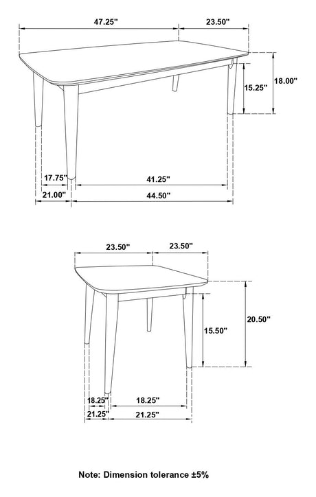 Radley Natural Walnut 3-Piece Occasional Set from Coaster - Luna Furniture