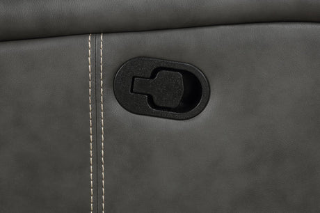 Raelynn Gray 2-Piece Upholstered Motion Reclining Sofa Set from Coaster - Luna Furniture