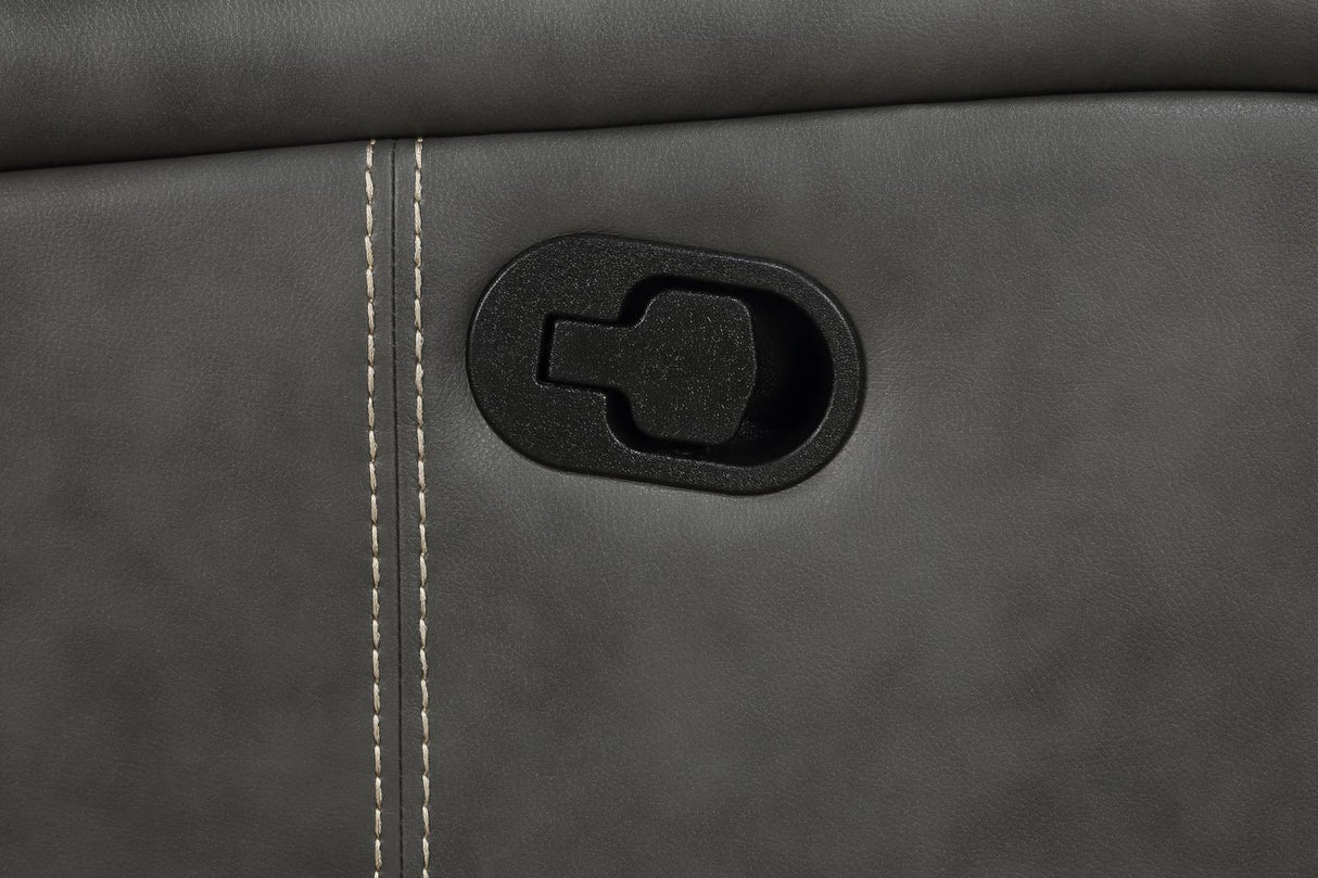 Raelynn Gray 3-Piece Upholstered Motion Reclining Sofa Set from Coaster - Luna Furniture