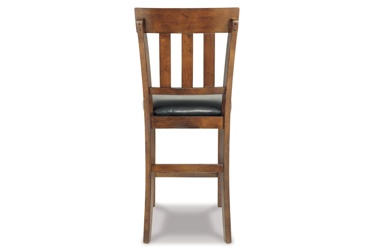 Ralene Medium Brown Counter Height Barstool, Set of 2 from Ashley - Luna Furniture