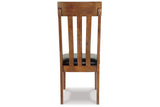 Ralene Medium Brown Dining Chair, Set of 2 from Ashley - Luna Furniture