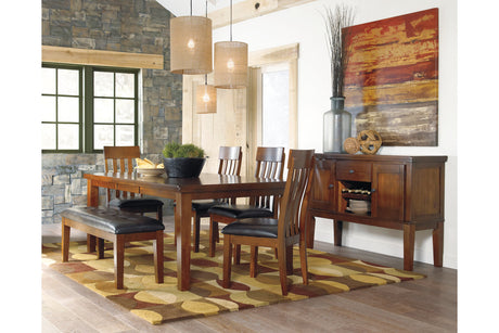 Ralene Medium Brown Dining Extension Table from Ashley - Luna Furniture