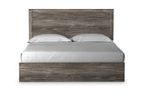 Ralinksi Gray King Panel Bed from Ashley - Luna Furniture