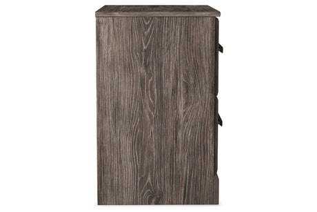 Ralinksi Gray Nightstand from Ashley - Luna Furniture