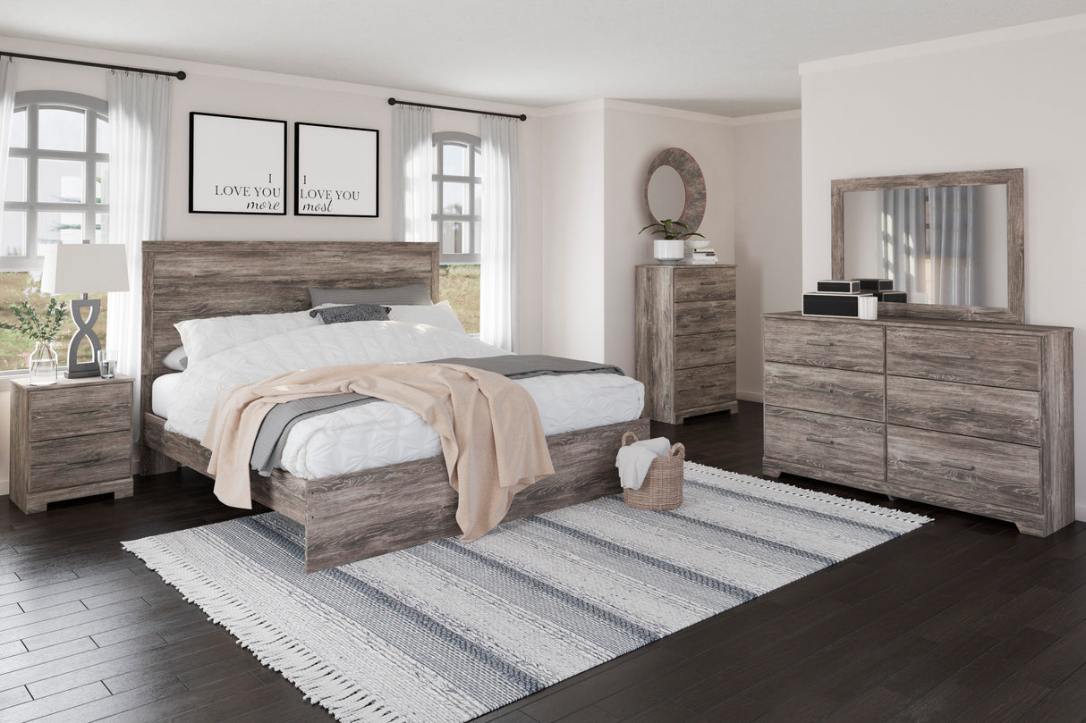 Ralinksi Gray Panel Bedroom Set from Ashley - Luna Furniture