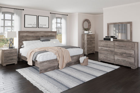 Ralinksi Gray Panel Bedroom Set from Ashley - Luna Furniture