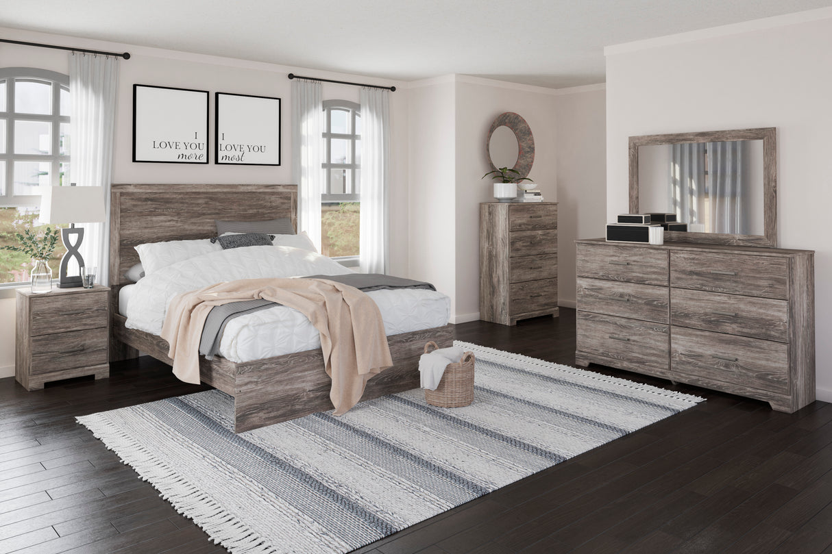 Ralinksi Gray Panel Bedroom Set from Ashley - Luna Furniture
