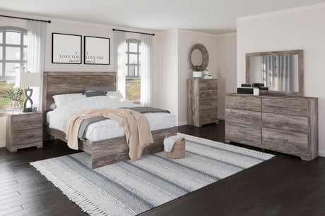 Ralinksi Gray Panel Bedroom Set from Ashley - Luna Furniture