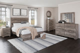 Ralinksi Gray Queen Panel Bed from Ashley - Luna Furniture
