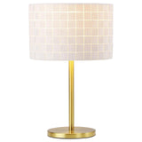 Ramiro Gold Drum Shade Buffet Table Lamp from Coaster - Luna Furniture
