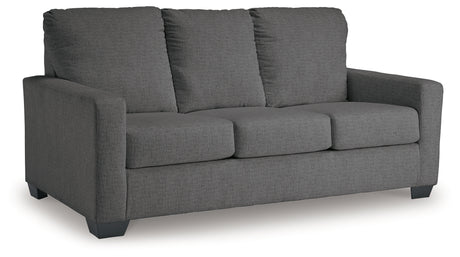 Rannis Pewter Full Sofa Sleeper from Ashley - Luna Furniture