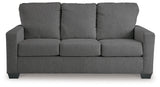 Rannis Pewter Full Sofa Sleeper from Ashley - Luna Furniture