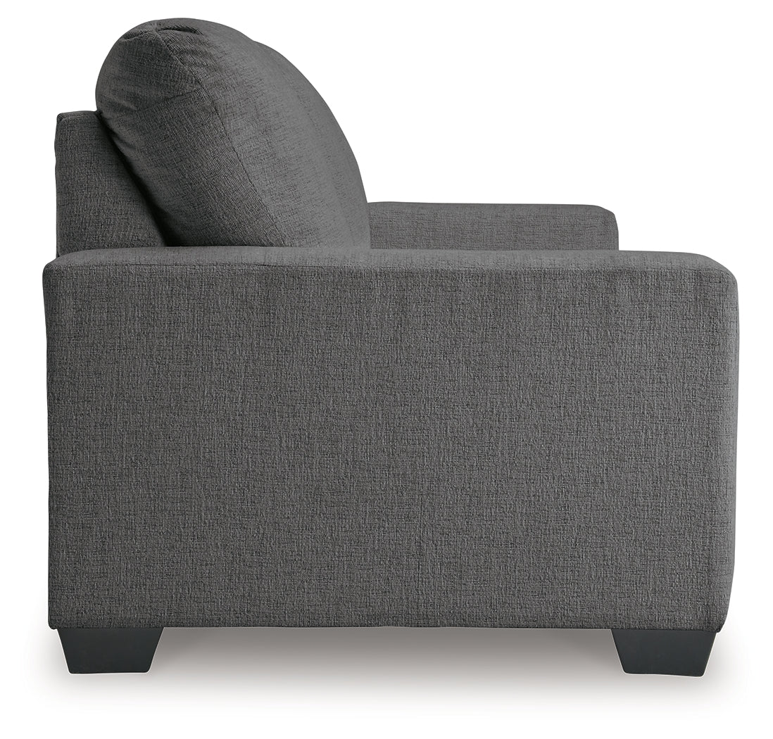 Rannis Pewter Full Sofa Sleeper from Ashley - Luna Furniture