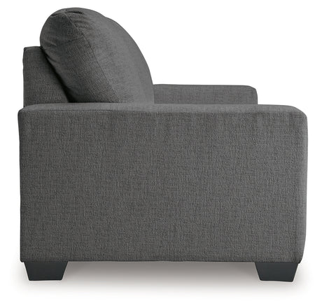 Rannis Pewter Full Sofa Sleeper from Ashley - Luna Furniture