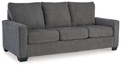 Rannis Pewter Queen Sofa Sleeper from Ashley - Luna Furniture