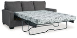 Rannis Pewter Queen Sofa Sleeper from Ashley - Luna Furniture