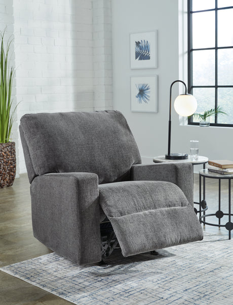Rannis Pewter Recliner from Ashley - Luna Furniture