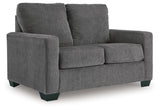 Rannis Pewter Twin Sofa Sleeper from Ashley - Luna Furniture